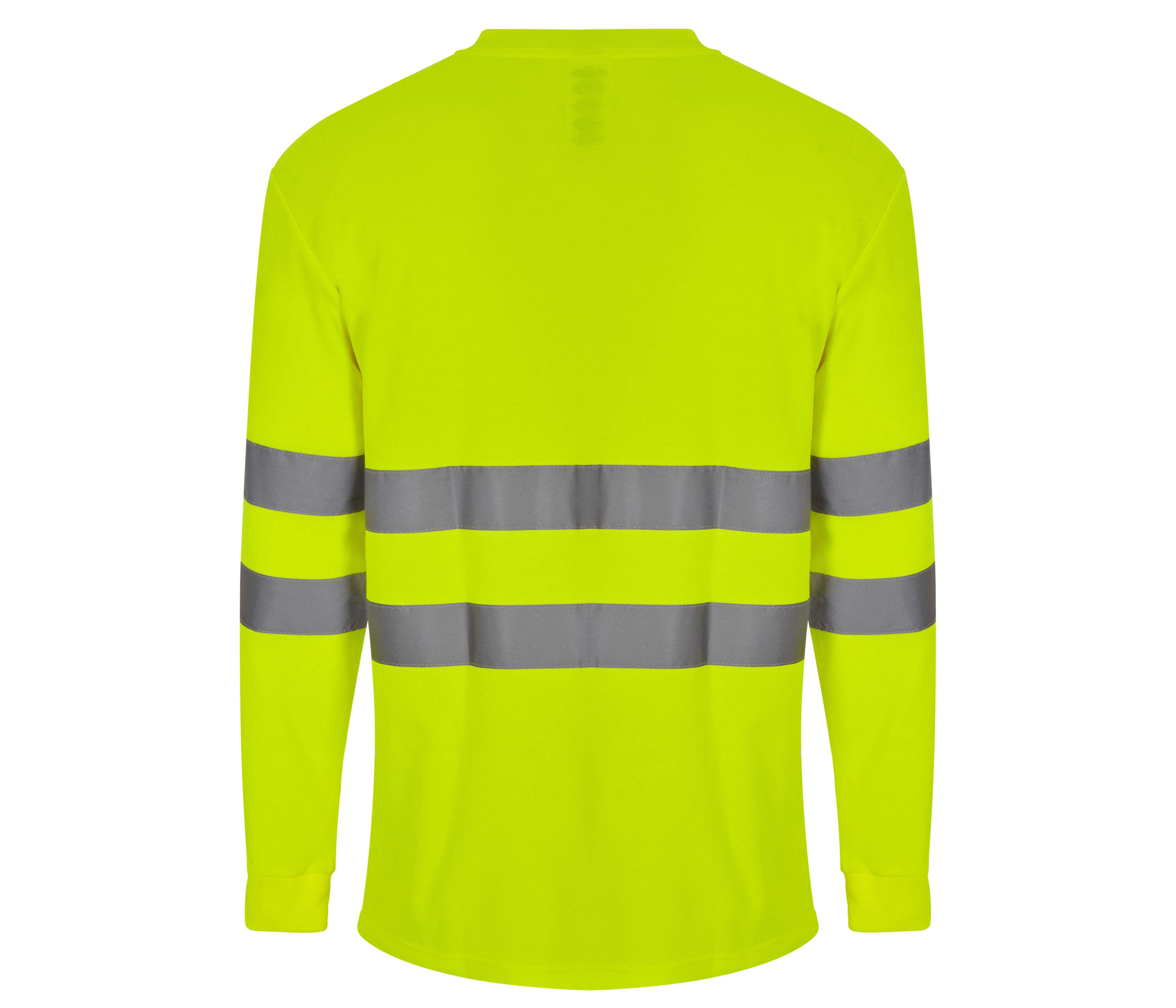 TEE-SHIRT ML EN COTON/POLYESTER HAUTE VISIBILITÉ