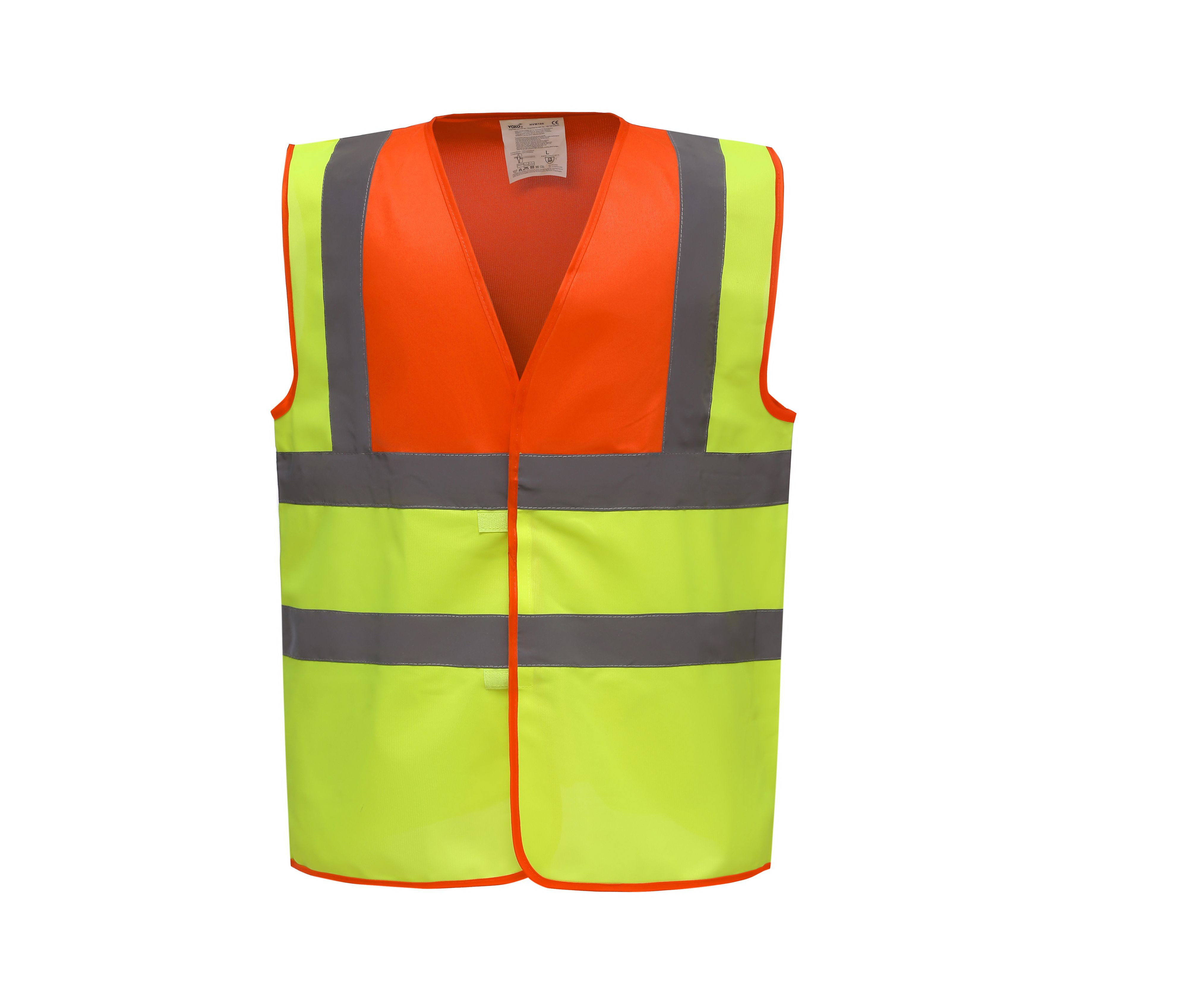 HI-VIS 2-BAND AND BRACES WAISTCOAT